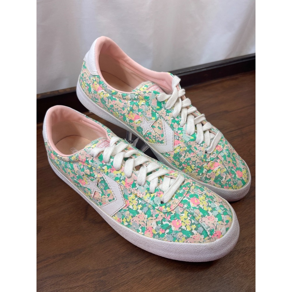 Converse Floral Low Top Breakpoint Ox Colorful Floral One Star Sneakers Size 10